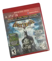 Comprar Batman Arkhan Asylum Game Of The Year Edition Ps3 - Fisico