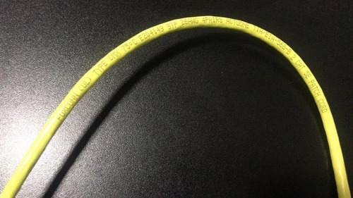 Imagem 6 de 6 de Kit Com 10 Cabos De Rede Path Cord Cat5e Rj45 3mts Yellow