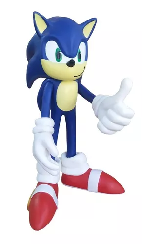 Boneco Sonic Articulado Grande Original Brinquedo em Promoção na