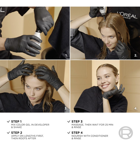 Tinte Para El Cabello L'oreal Paris Superior Preference 4 Ma