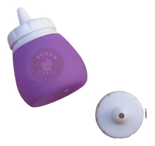Imagen 3 de 9 de Botella De Silicona Para Decoración De Cupcakes Tortas