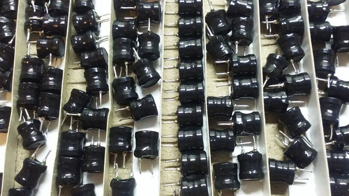 Indutor Radial 100uh X 3a Kit 10 Peças 8x8 Pic, Arduino, Arm