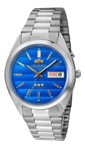 Relógio Orient Masculino Automático 469wa3 A1sx Azul Oferta