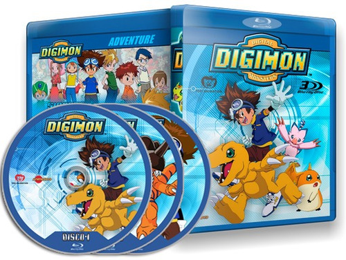 Digimon Adventure 01 E 02 Completo Em Blu-ray - Dublado