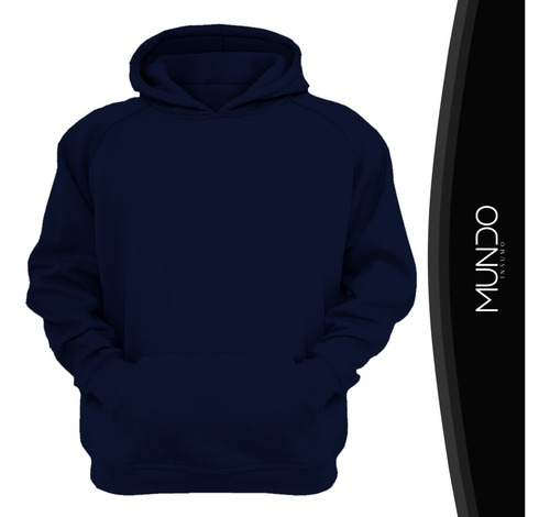 Poleron Canguro Con Capucha Unisex (varios Colores)