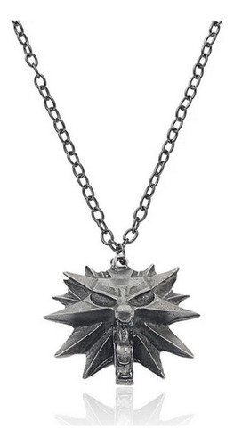 The Witcher - Medallon Collar Geralt Vikingo Lobo Gamer 02