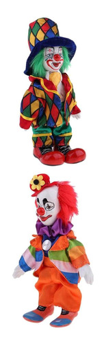 Muñeco Payaso De Porcelana, Manualidades Para Decoración Del