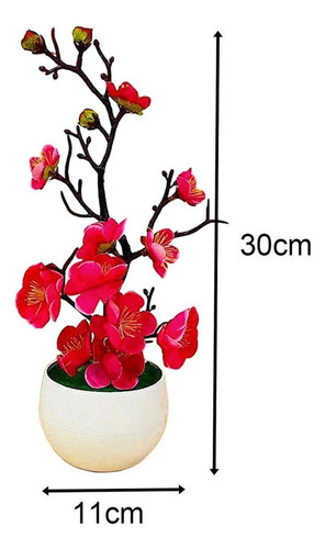 R 2 Uds Plantas Falsas Flores Artificiales En Maceta