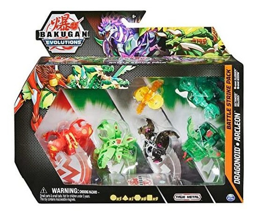 Bakugan Evolutions, Dragonoid Y Sluggler Battle Strike Pack,