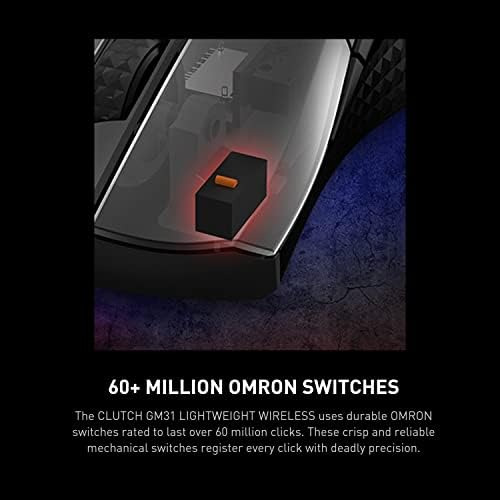 Ratón Ergonómico Inalámbrico Ligero Para Juegos Msi Clutch G