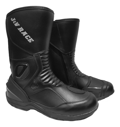 Botas Para Moto Viaje Turismo De Cuero Jyv Race Razor 6/cs