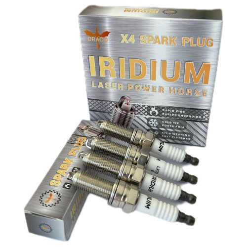 Pack 4 Bujías Iridium Kia Cerato 2010-2024 Calidad Premium