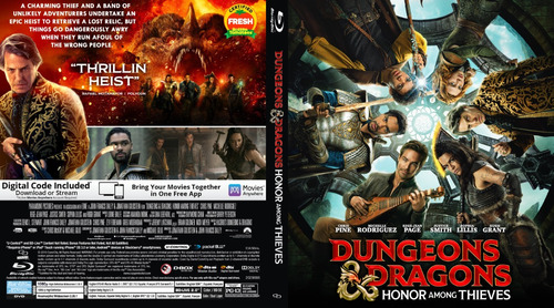 Dungeons & Dragons Honor Among Thieves 2023 Bluray. Esp. Lat