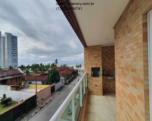 Imagem 2 de 30 de Lindo Apartamento Novo, 2 Quartos, Varanda Gourmet, Prédio Com Lazer, Mongaguá - Ap00245 - 70809345