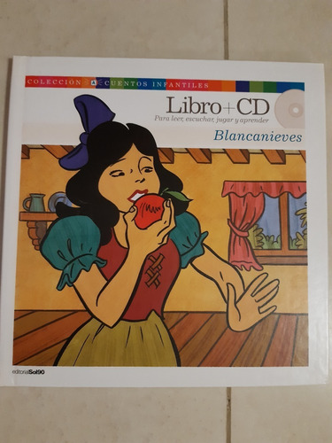 Cuento Blancanieves Libro + Cd