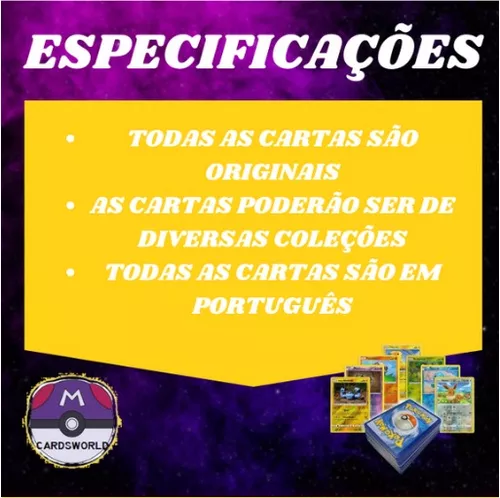 Carta Pokemon Energia Especial Português Diversos Modelos Escolha Card  Original Copag