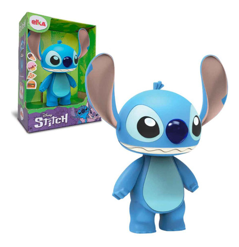 Boneco Lilo Stitch Ou Angel 25cm Com Comidinhas + 03 Anos