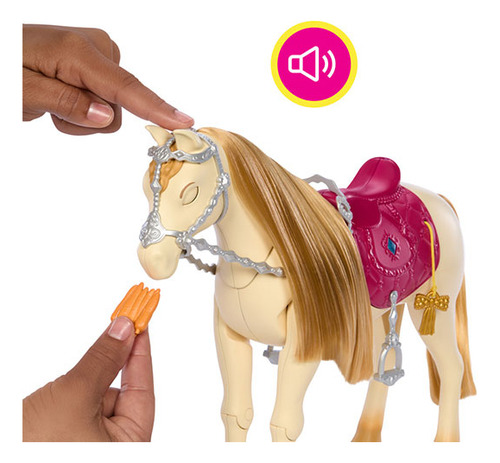 Barbie Set De Juego Caballo Con Accesorios