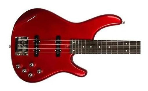 Baixo Tagima Millenium 4 Cordas Ativo Vermelho Metálico