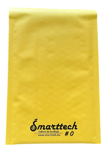 Imagen 2 de 7 de Sobre Burbuja #0 Smarttech Envios Papel Kraft 17x24cm 250pz