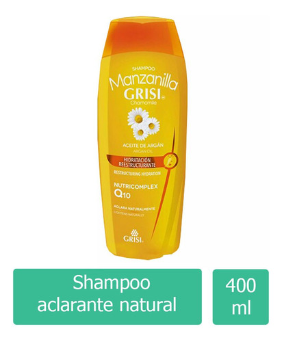 Shampoo Grisi Manzanilla 400 Ml