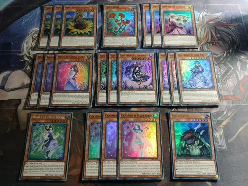 Lote Deck Baraja Planta Español Yugi-oh! Original Konami