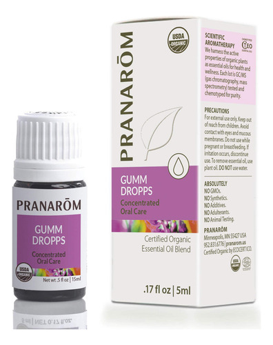 Pranarom - Aceite Esencial Gumm Dropps Para La Salud De Dien