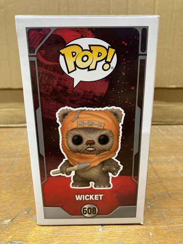 Wicket 608 Star Wars Return Jedi Funko Pop 40th Anniversary