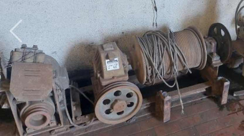 Malacate Naval Construcción Aparejo Motor 7hp Envíos País