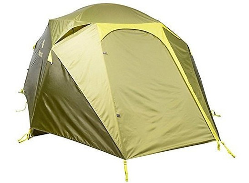 Marmota Piedra Caliza 4p Tent - Verde Musgo.