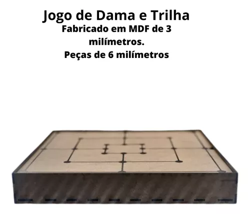 Mini Tabuleiro Jogo De Dama E Trilha Infantil Estojo Em Mdf - Angry Bee -  Jogos - Magazine Luiza