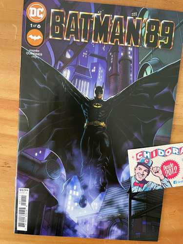 Comic - Batman '89 #1 Joe Quiñones Michael Keaton Variant