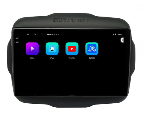 Central Multimidia Renegade 22/25 9p Android 2/64gb Carplay