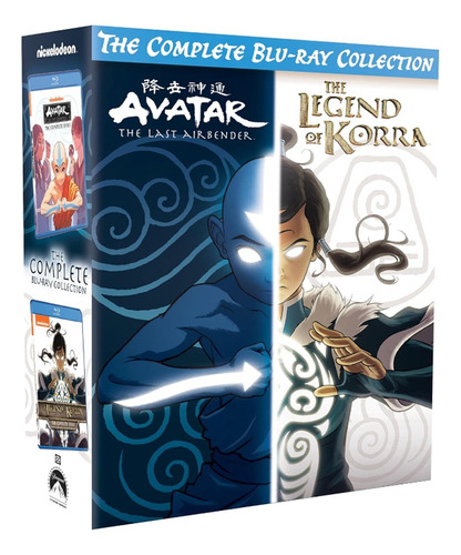 Avatar Leyenda De Aang + Leyenda De Korra - Blu-ray