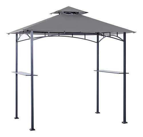 Dosel De Repuesto Gazebo Modelo Lgg001pstf (gris)