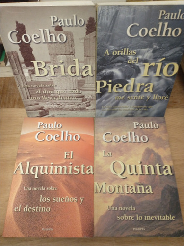Paulo Coelho - Lote De 4