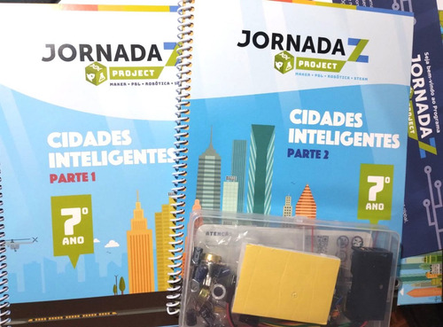 Livro Jornada Z 1 E 2 Com Componentes 7 Ano Robótica