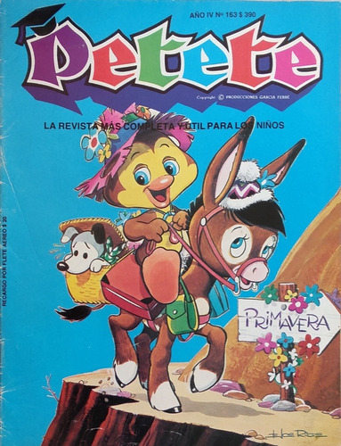 Revista Petete Año 4 N°163 Canción Con Ola (aa929