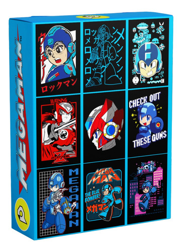 Pack Vectores Diseño Videojuego Megaman