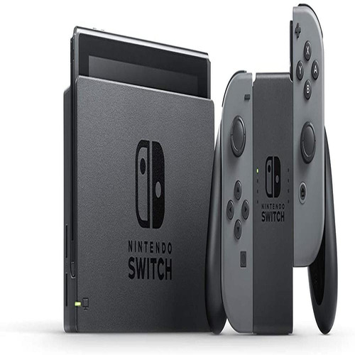 Imagem 4 de 4 de Nintendo Switch Com Joy-con Cinza