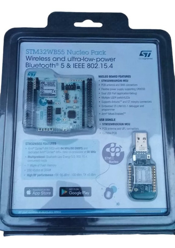 St, Stm32wb55 Nucleo Pack Kits De Desarrollo