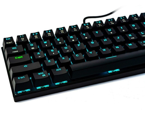 Imagem 3 de 3 de Teclado Gamer Mecânico Bluetooth Led Rgb Celular Pc Ps4 Xbox