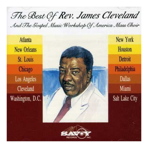 Cd: Lo Mejor De Rev James Cleveland & Gmwa