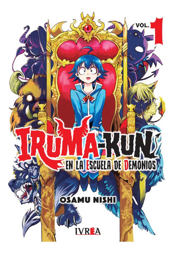 Manga Iruma Kun En La Escuela De Demonios Tomo 1 Ivrea Dgl