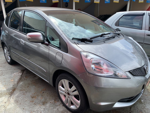 Imagem 4 de 15 de Honda Fit Ex 1.5 Cinza 2010
