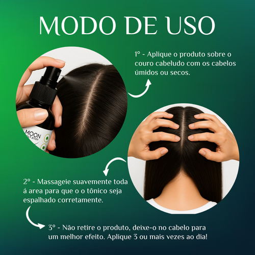 Tonico Capilar Tratamento Cabelo Fortalece Contra Queda