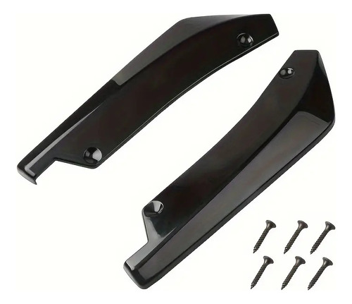 Lip Bumper Trasero Auto Universal Negro