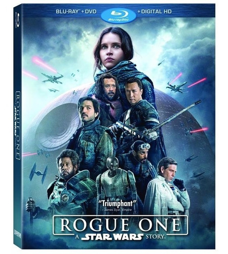 Blu-ray + Dvd Star Wars Rogue One