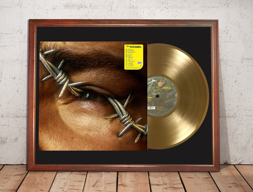 Post Malone Beerbongs & Bentleys Tapa Lp Y Disco De Oro