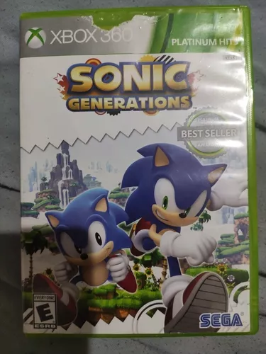 Xbox 360 Jogo Sonic Generetions Original